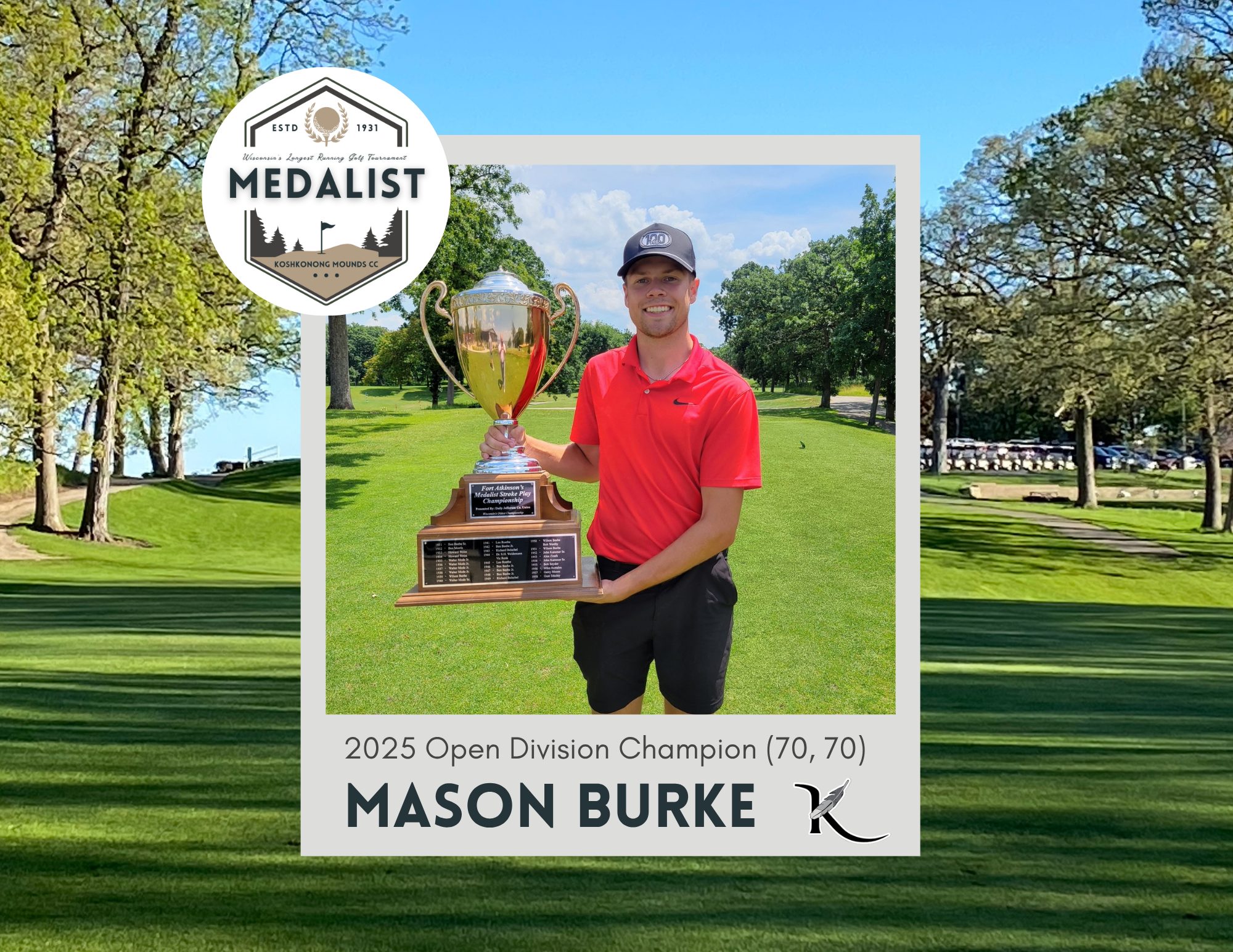 2025 Mason Burke Open Winner