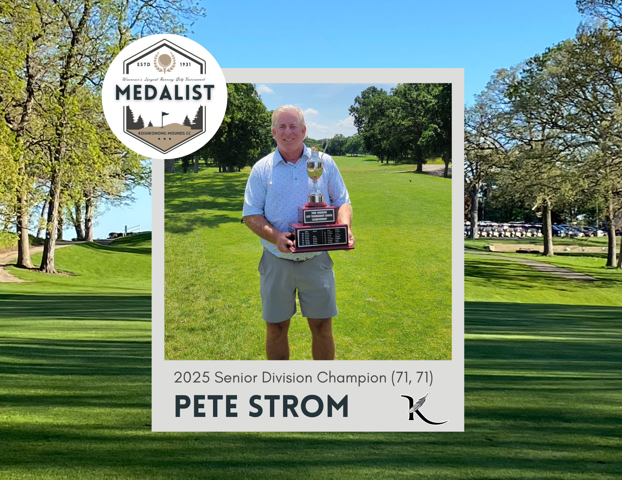 2025 Pete Strom Senior Winner