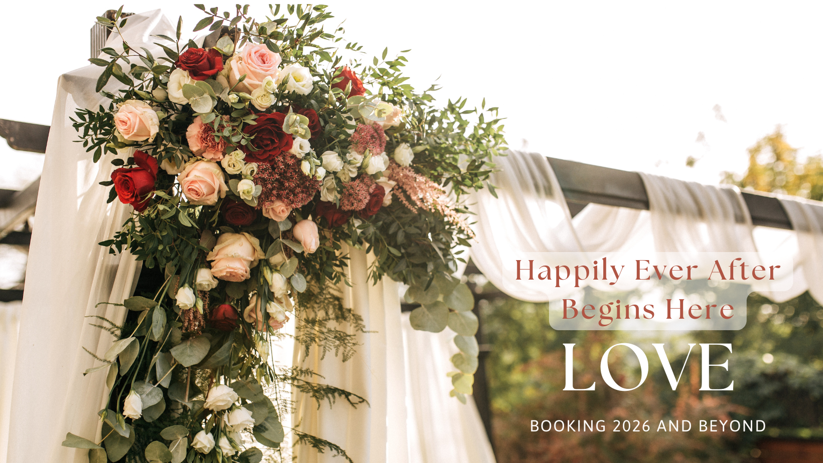 Wedding Header Website